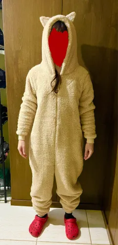 Pijama Macacão Fleece P