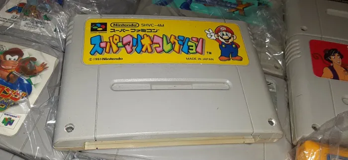 Cartucho do Super Mario All-Stars Super Nintendo Japones