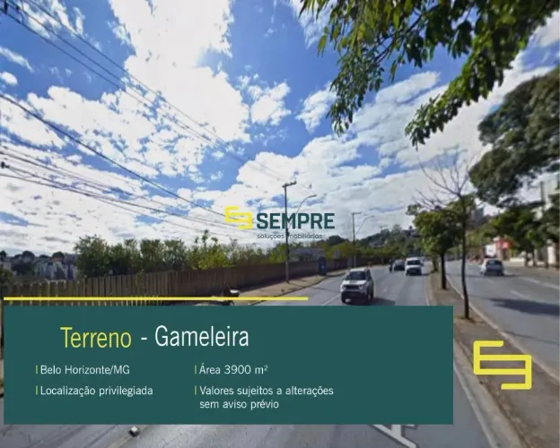 Terreno para alugar em em Belo Horizonte - MG