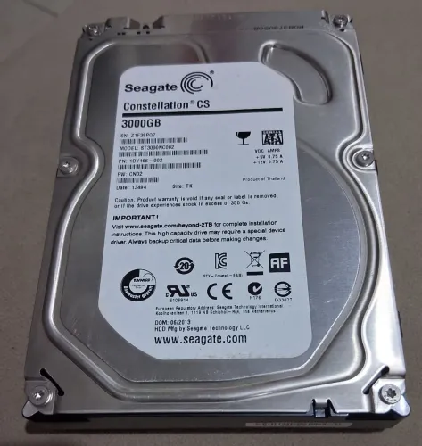 HD Interno Seagate Constellation CS 3TB (3000GB) SATA 3 - 3.5"