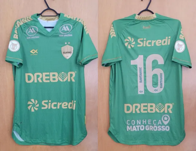 Camisa Cuiabá Preparada para Jogo Campeonato Brasileiro 2022