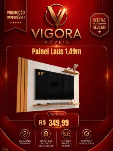Painel tv até 55 polegadas