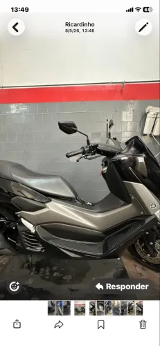 Yamaha NMAX 160 2020 Preta Único Dono Pneus Novos sem detalhes