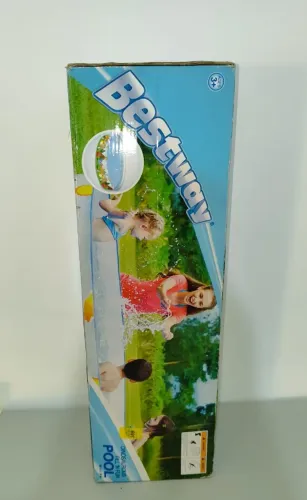 Kit Verão Importado: Piscina Bestway Dinossauros + Colete Body Glove Tubarão