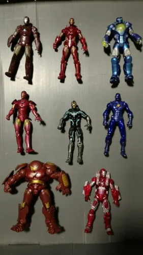 8-pack Iron Man Comic's Armors