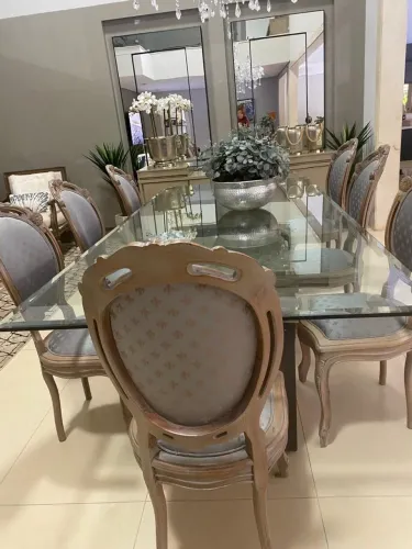 Mesa de jantar 8 lugares