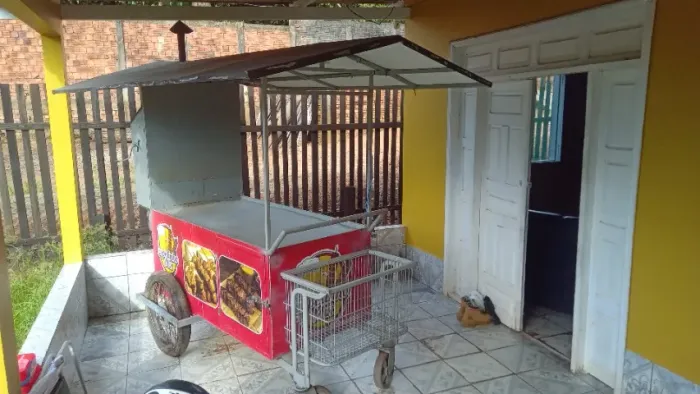 Carrinho de espetinho