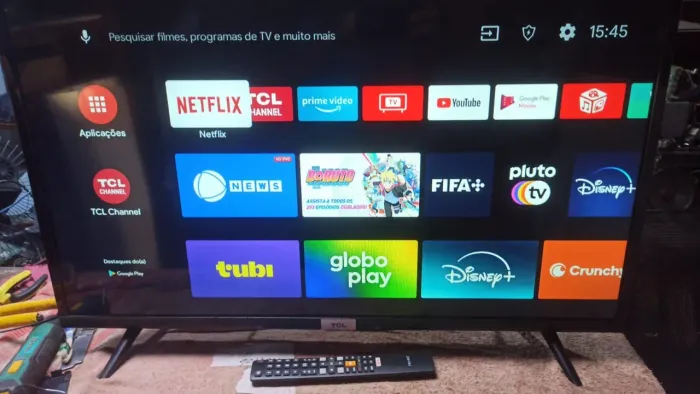 Vendo TV 32 smart Tcl Android vim buscar no CPA