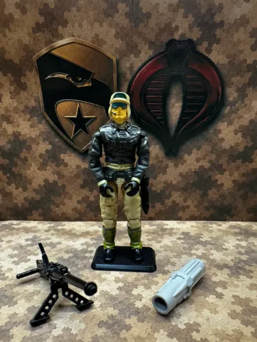GI Joe / Comandos em Ação - Rampart / Comando Rajada - Defensor de Costa/Litoral.