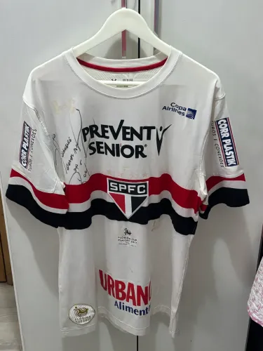 Camisa São Paulo Rogério Ceni Autografada - Florida Cup 2017 Orlando