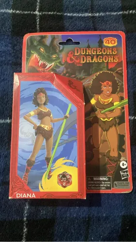 Diana de caverna do dragão - Edição Comemorativa de 40 Anos de Dungeons & Dragons
