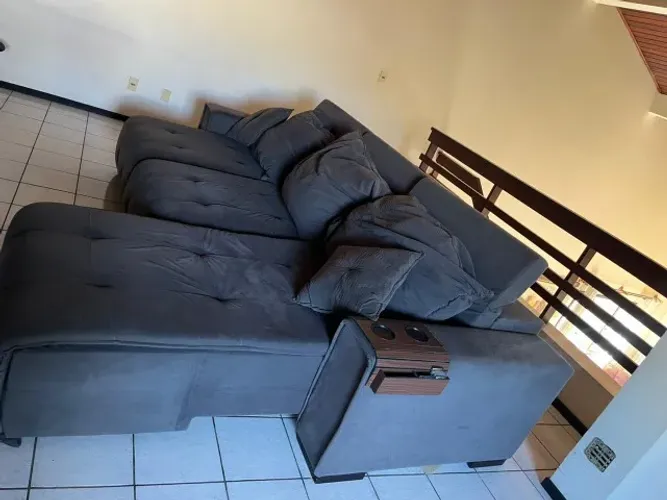 Sofá 3M, reclinavel 120,180x 300