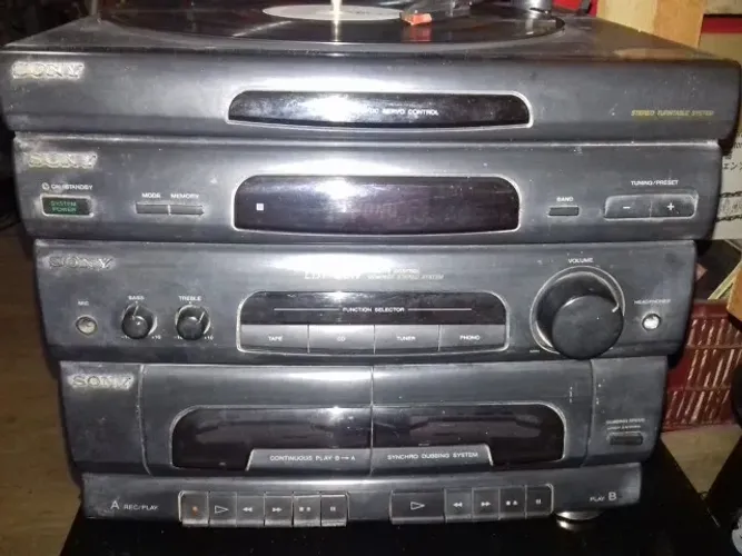 Toca discos 3 em 1 Sony