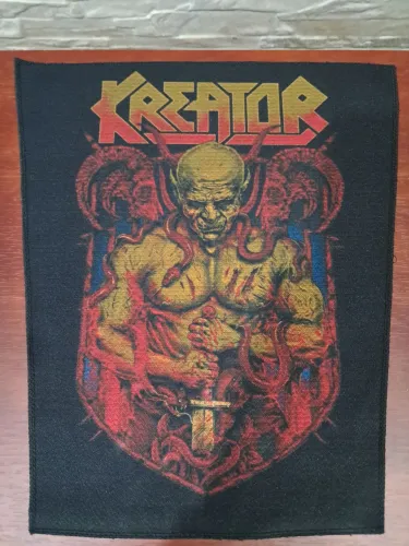 Patch grande para costas Kreator
