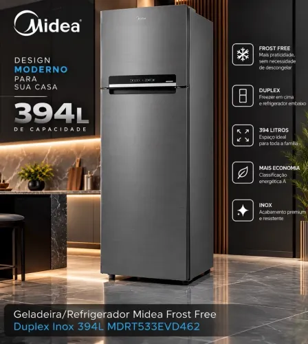 Geladeira Midea