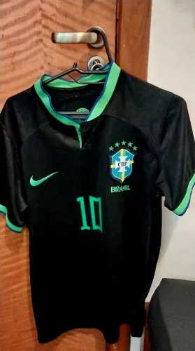 Camiseta Brasil Nike 2022 tamanho G original terceiro uniforme