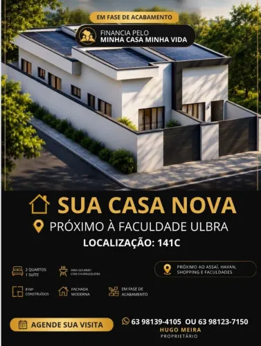 Casa Germinada ao lado da faculdade Ulbra