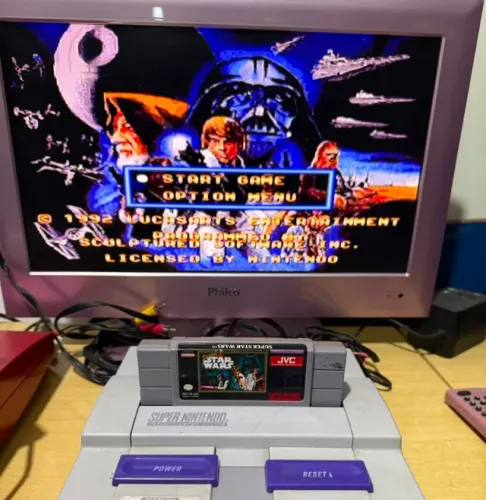Jogo Super Star Wars Cartucho Super Nintendo Snes Original