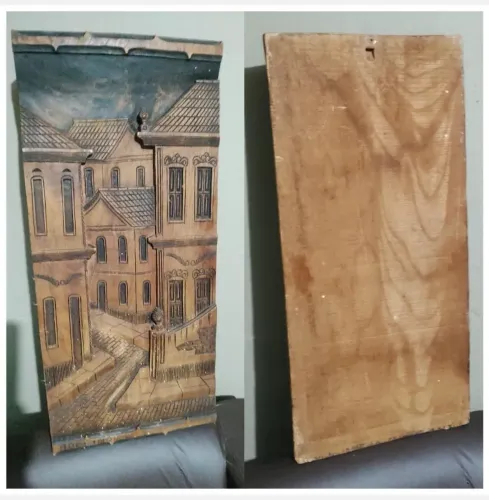 Quadro entalhado antigo