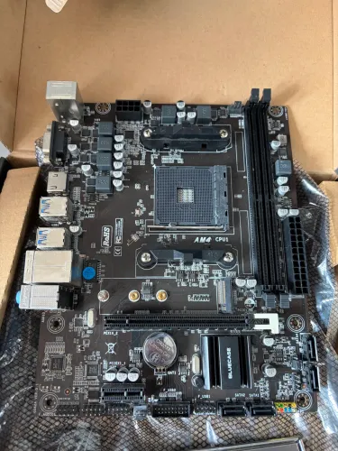 Placa mãe A320 AM4+ cooler