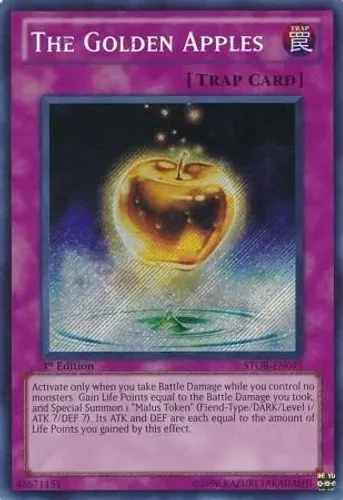 Yugioh!!! The Golden Apples BP02-EN208 Starfoil Rare