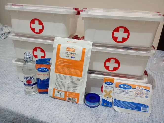 KIT DE PRIMEIROS SOCORROS