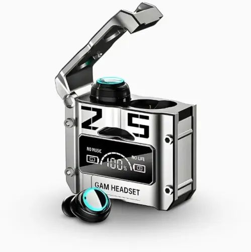 Fones de Ouvido Sem Fio Bluetooth Bateria Longa Duração Carga Rápida - TWS M25 Gaming