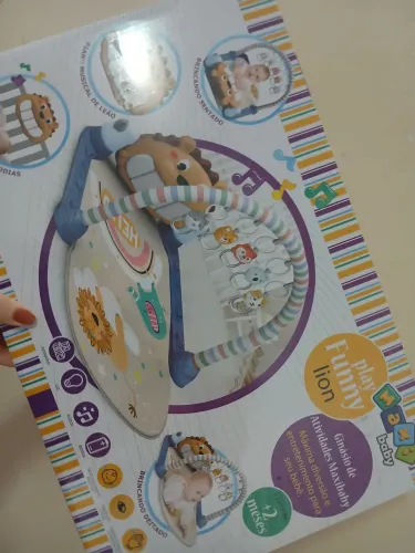 Tapete interativo infantil 