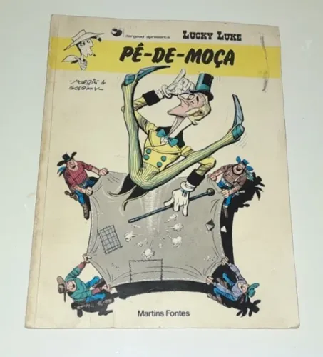 Revista Lucky Luke - Pé-De-Moça - Martins Fontes - 1983