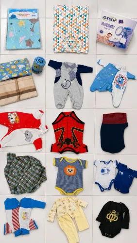 kit enxoval e roupinhas de bebê