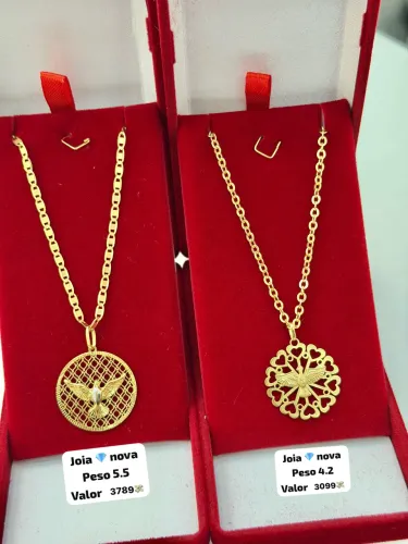 Corrente de ouro 18k feminino | Certificado de garantia | Loja física