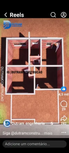 Trabalho como pedreiro alvenaria ,reboco, piso grosso e etc