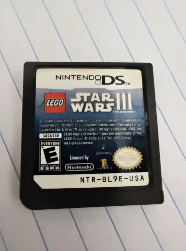 Cartucho DS Lego Star Wars III