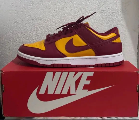 Nike Dunk Low Retrô - Vermelho e Amarelo