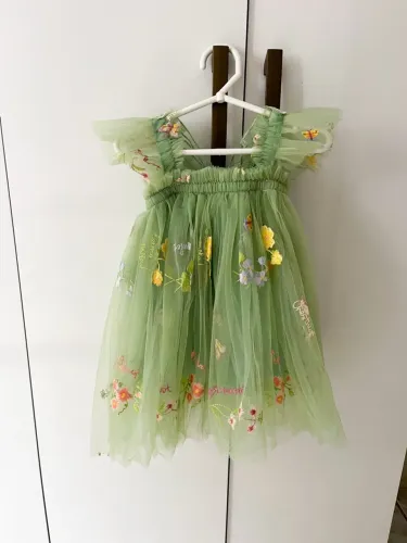 Vestido Infantil Borboleta Menina