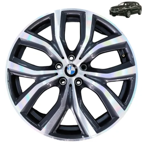 Roda aro 19 5x112 bmw x2 f39 2018 2019 2020 2021 2022 riscos
