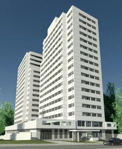Apartamento com dois quartos em frente ao terminal do Pinheirinho aluguel R$2000,00