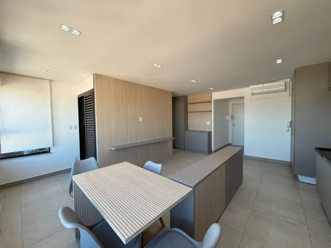 Apartamento com 1 quarto para alugar, 47 m² por R$ 2.500/mês - Piemonte - Bauru/SP