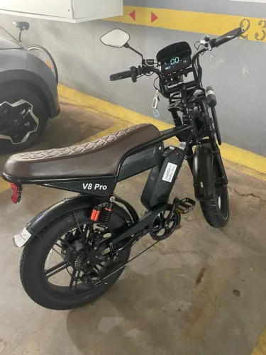 Bike elétrica v8 pro