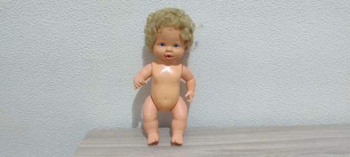 Boneca antiga Mama nenê Estrela - Anos 80