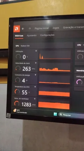 Placa de vídeo amd 550 2gb falar com ivan * wtz aceita cartão