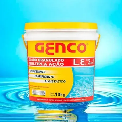 Cloro Genco Balde 10KG 3 em 1