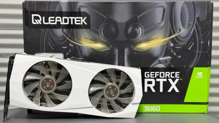 Placa de Vídeo RTX 3060 12GB Leadtek White