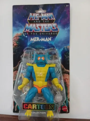 Boneco aquático coleção cartoon