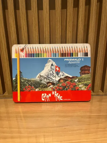 30 Lápis Prismalo Aquarelle