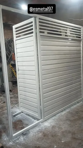 Portão galvanizado novo completo medindo 2.10 x 2.70