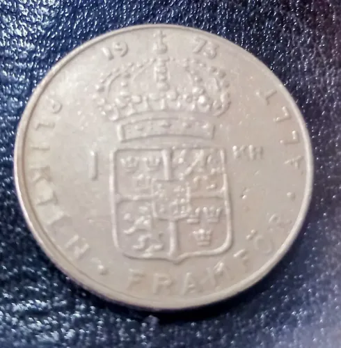 3 Moedas Sueca 1 coroa