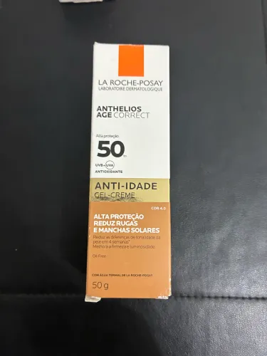Protetor Solar La Roche-Posay Anthelios Age Correct FPS 50 Com Cor 4.0 - 50g (Novo)