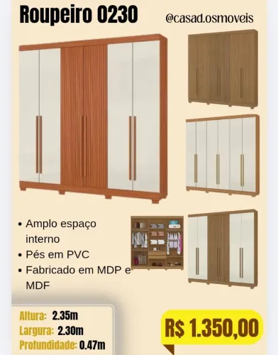 Guarda roupa 0230
