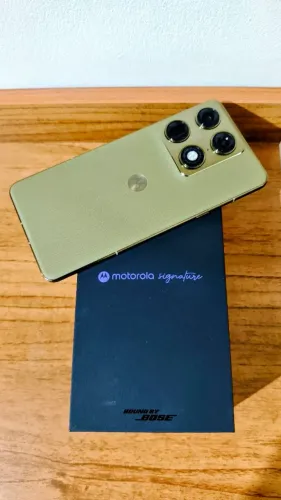 Motorola signature 512 gb zero na garantia!